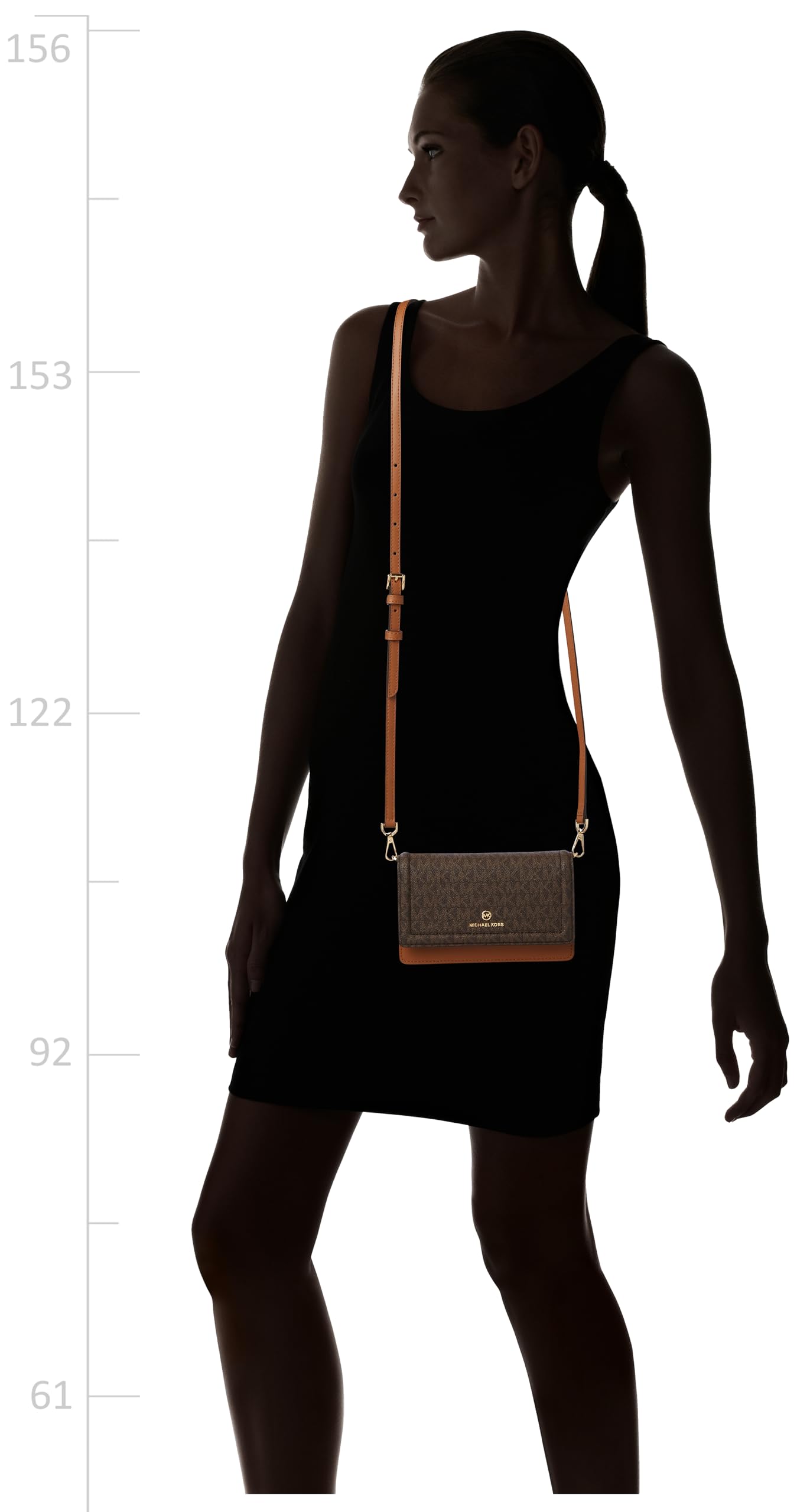 Michael Kors Jet Set Charm Small Crossbody Phone Bag for Women - Stylish & Compact Purse for Everyday Use, Travel, and Shopping