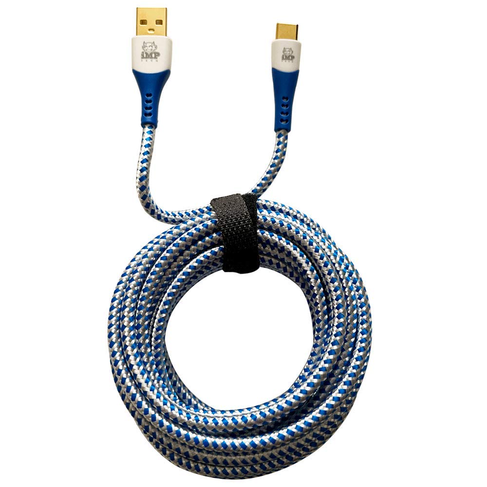 iMP Tech PS5 High Speed 4M Play & Charge Cable Twin Pack - Fast Charging USB-C Cable for PlayStation 5 Controller - Perfect for Gaming, Streaming & Long Play Sessions