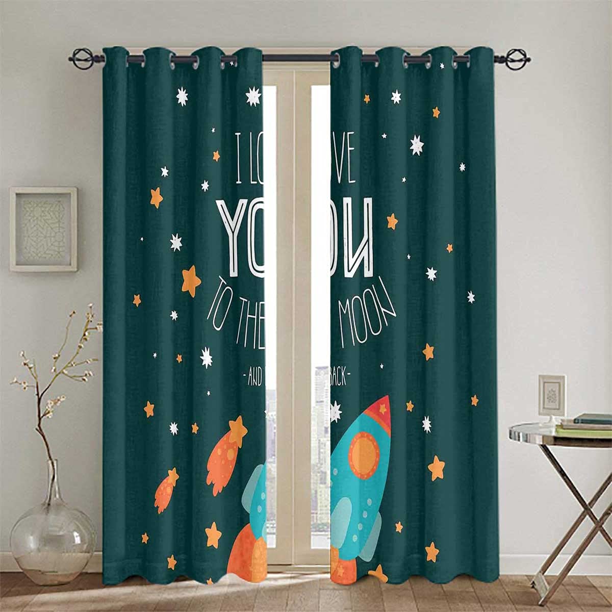Thermal Insulated Blackout Curtains 96x84 Inch - Darkening Drapes for Living Room & Bedroom, Energy Efficient Window Panels | Perfect for Home Theater, Nursery & Light Sleepers