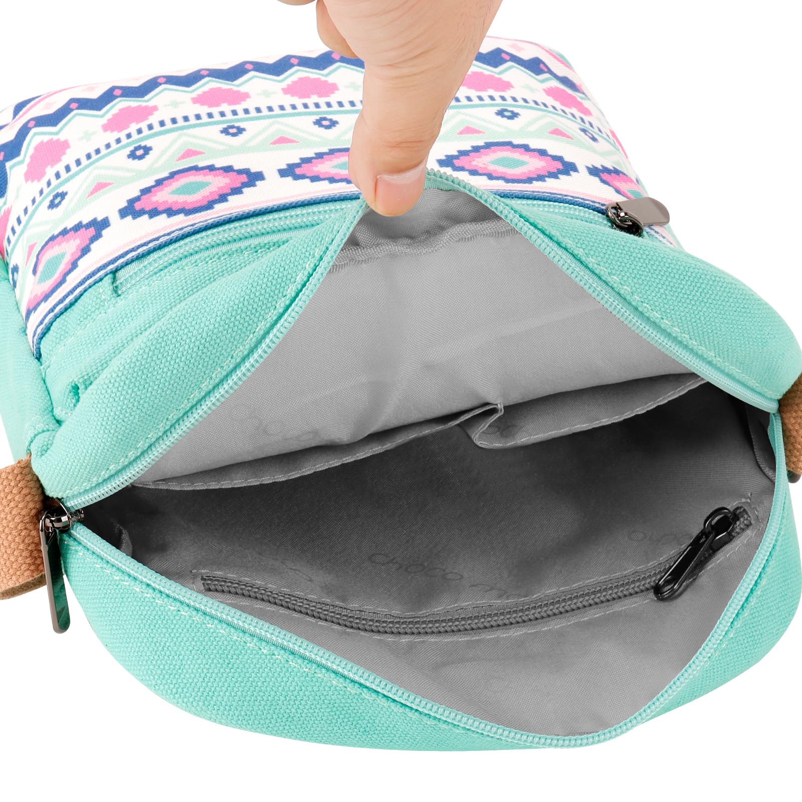 Choco Mocha Crossbody Purse for Girls Ages 6-10 - Stylish Kids Handbag for School, Travel & Everyday Use