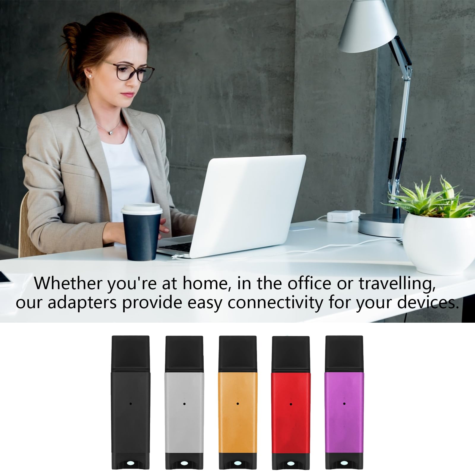 USB 2.0 Memory Card Reader Adapter for Laptop - Avejjbaey Multi-Card Reader for SD, Micro SD, TF Cards - Perfect for Data Transfer, Photo Backup, and File Management