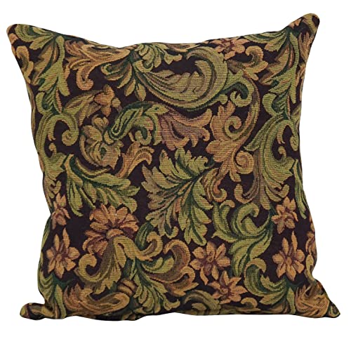 Brown Damask