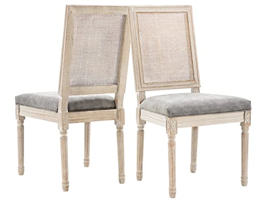 Pu-square/Rattan-grey