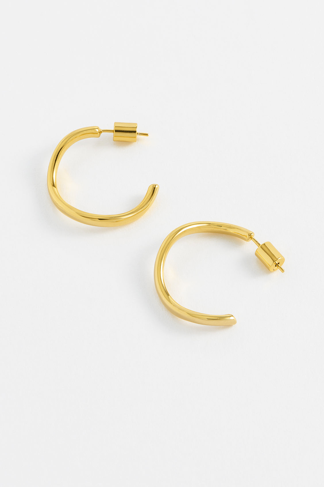 Gentle Wave Hoops - Lightweight & Stylish Earrings for Women | Perfect for Everyday Wear, Parties & Special Occasions