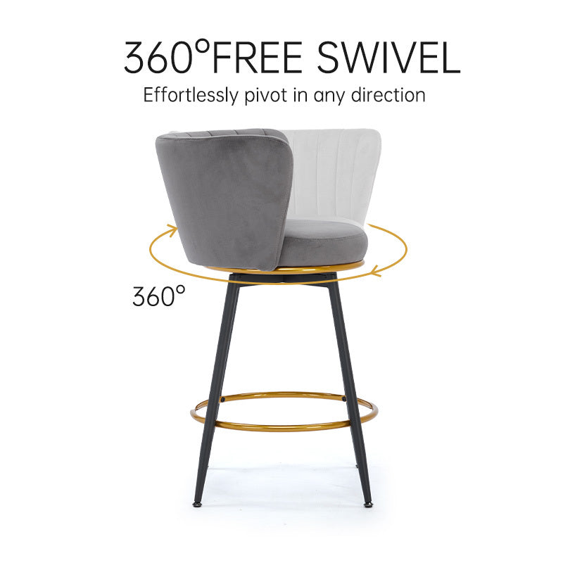 Set of 2 Counter Height Bar Stools - 26