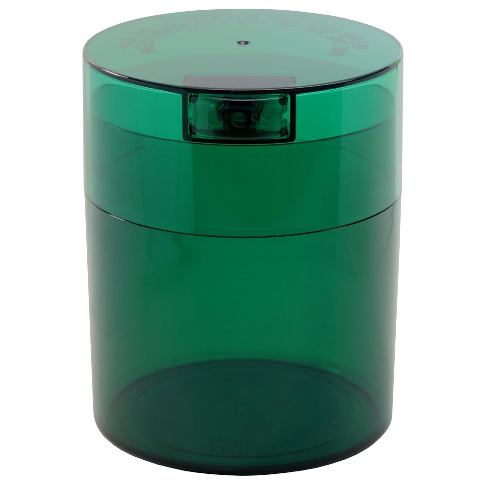 Multi-Use Vacuum Seal Portable Storage Airtight Container - 1/2-Pound Capacity, Green Tint | Perfect for Food Preservation, Travel & Camping Organization
