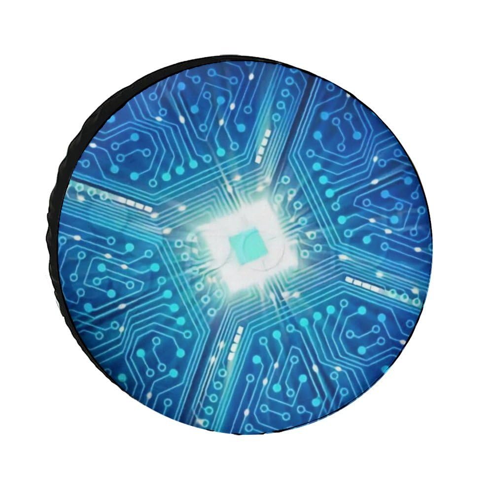 Custom Spare Tire Cover - Personalized Waterproof Universal Wheel Protector with Photo & Text | Fits 14