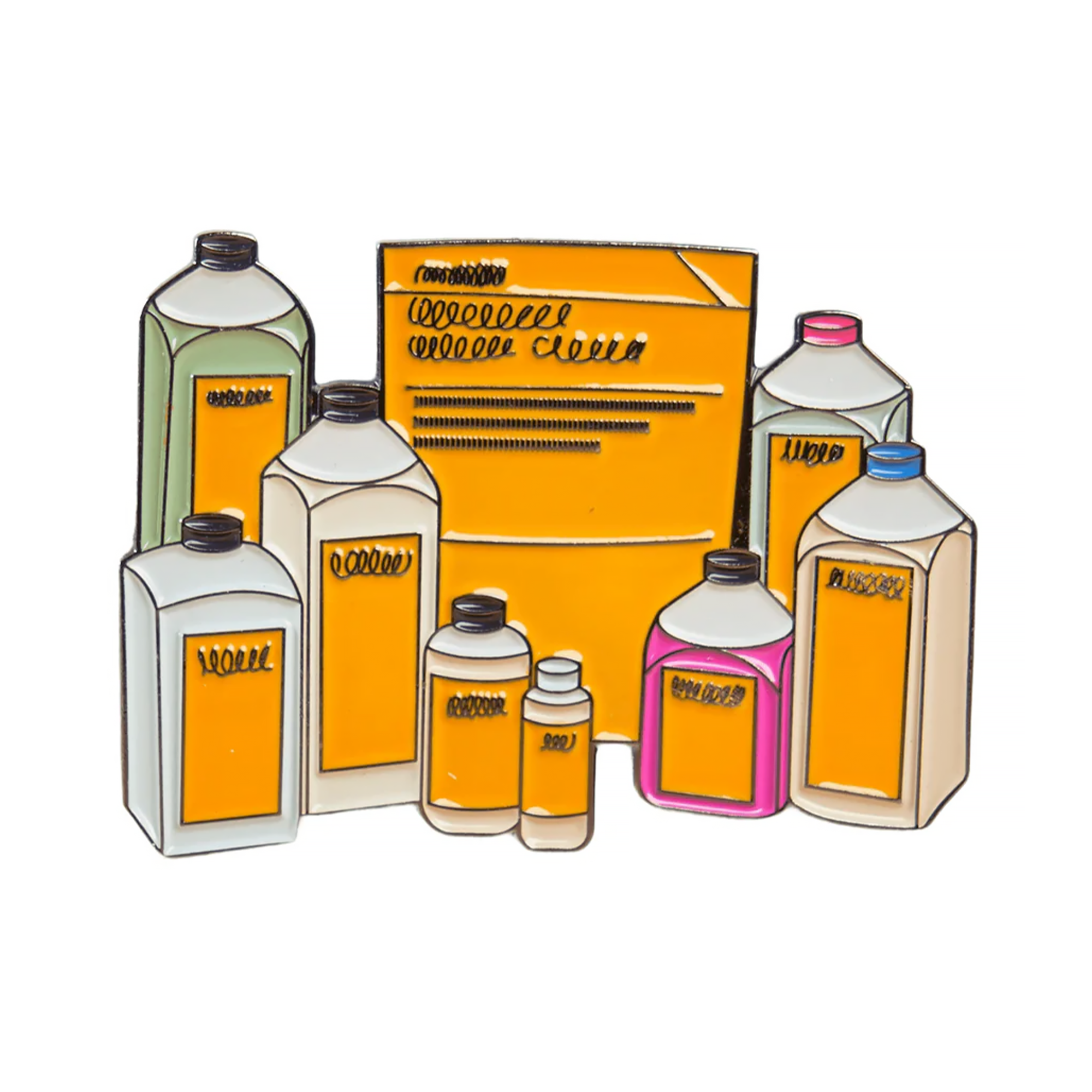 Darkroom Chemical Film Developer Storage Bottles with Pin | Airtight Lightproof Containers for Photography Lab | Perfect for Storing & Mixing Photo Processing Chemicals