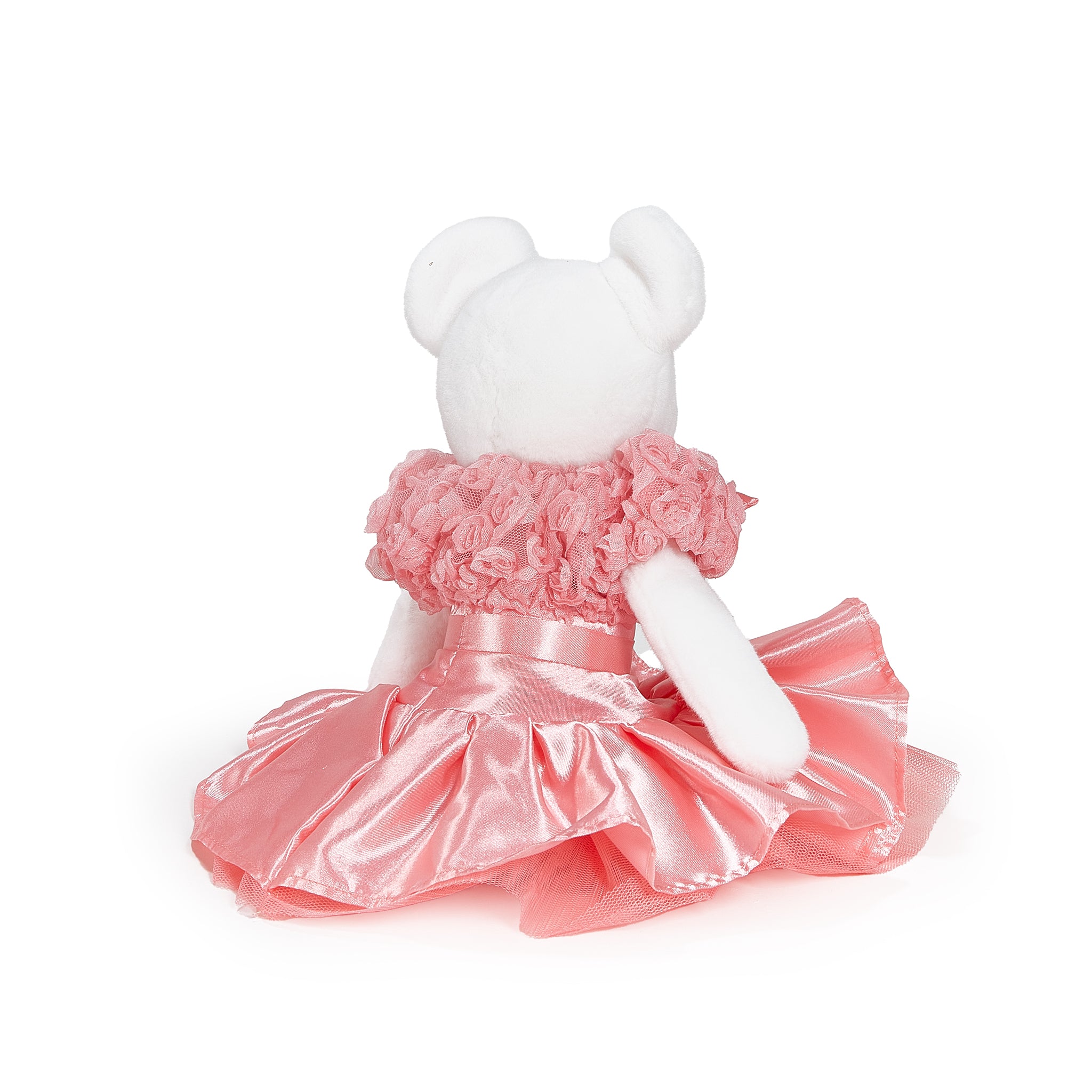 Claris The Mouse Blush Plush Doll - Soft Stuffed Animal Toy for Kids, Perfect for Cuddling, Gifts, and Nursery Decor