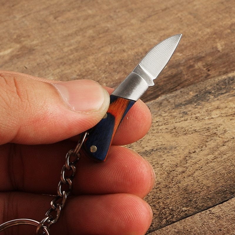 Tactical Pocket Knife - Mini Folding Knife for Camping, Outdoor Survival & Self Defense | Multi-Tool Keychain with Blade Opener | Compact & Portable for Hiking, Fishing & Everyday Carry (EDC)