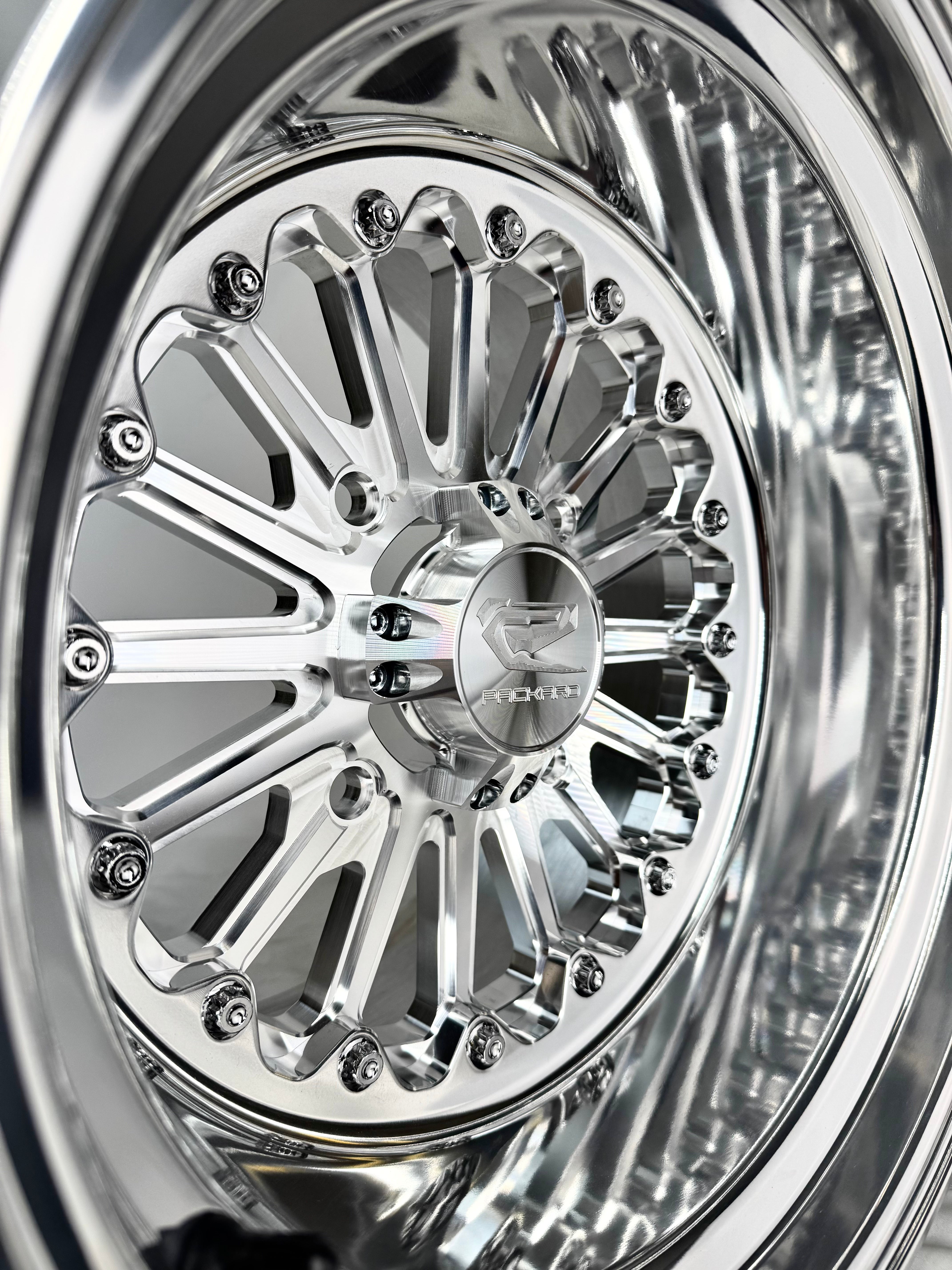 Element FF Forged Polished Silver Wheels - High-Performance Alloy Rims for Cars, Trucks & SUVs | Perfect for Off-Roading, Street Racing & Custom Builds