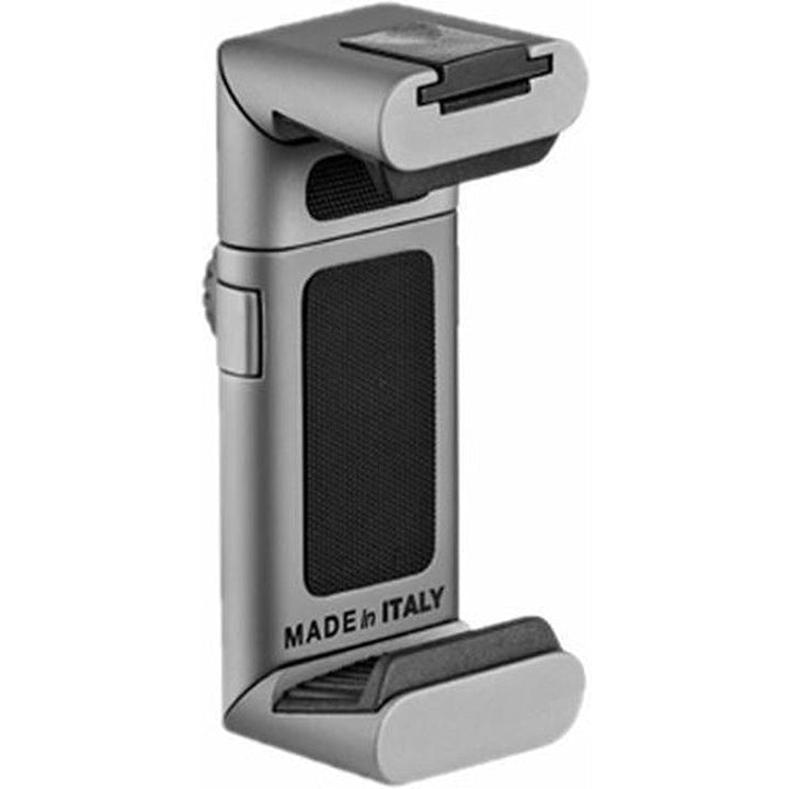 Manfrotto TwistGrip Universal Smartphone Mount Clamp - Compatible with iPhone, Samsung & Most Phones - Perfect for Vlogging, Live Streaming & Hands-Free Video Recording