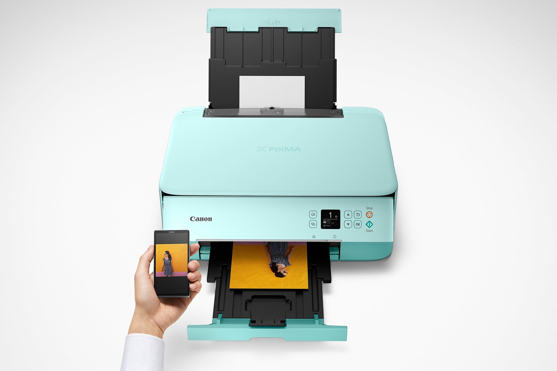 CANON PIXMA TS5370a All-in-One Wireless Printer with Scanner & Copier - Ideal for Home Office, School Projects, and Small Business Printing Needs