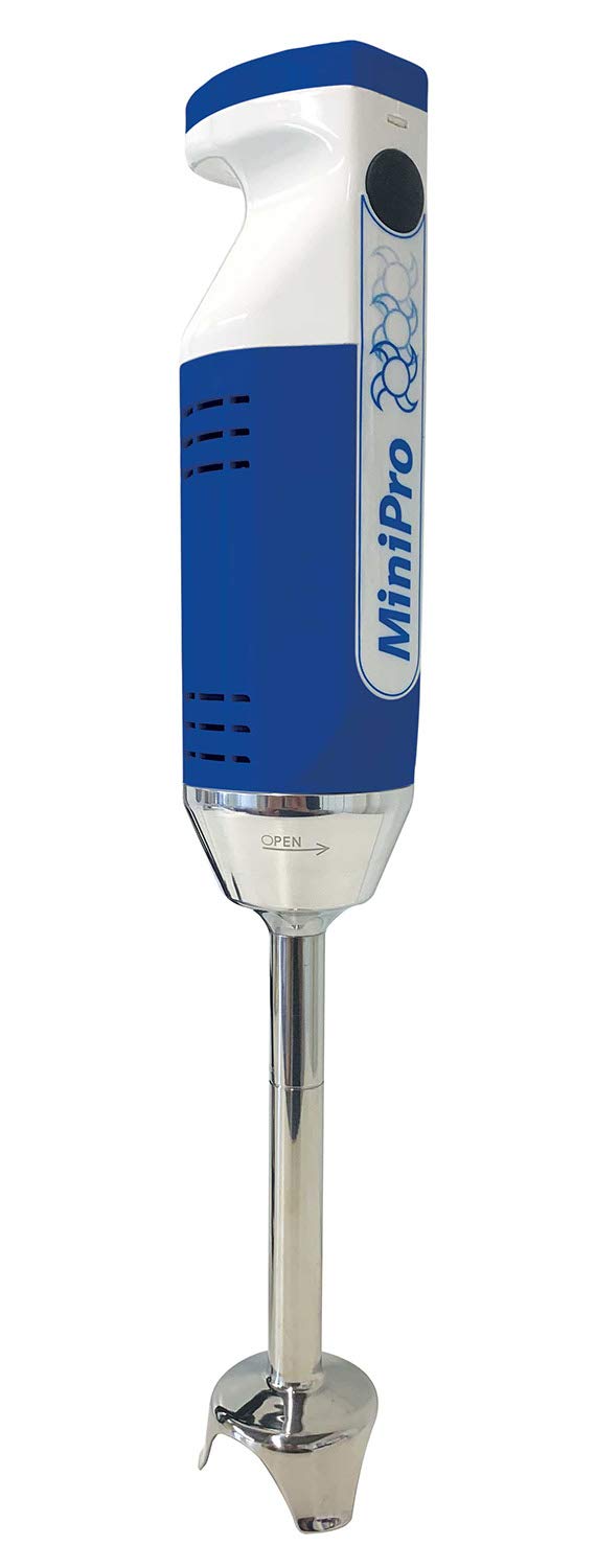 Dynamic MiniPro MX070.11 4 Qt. Variable Speed Immersion Blender - 115V Powerful Handheld Stick Blender for Smoothies, Soups & Purees - Blue Kitchen Appliance for Home Cooking & Meal Prep