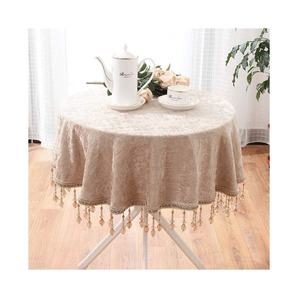 Luxury Square Cotton Tablecloth - European Style for Dining & Coffee Tables