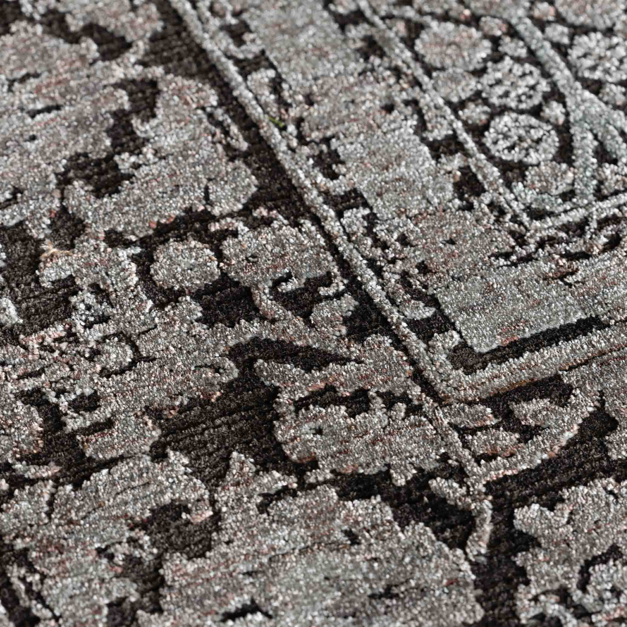 Dalyn Vizcia VZ1 Rug - Soft Gray Area Rug for Living Room, Bedroom, Office | Non-Slip, Stain-Resistant, Easy to Clean | Perfect for Home Decor and Cozy Spaces