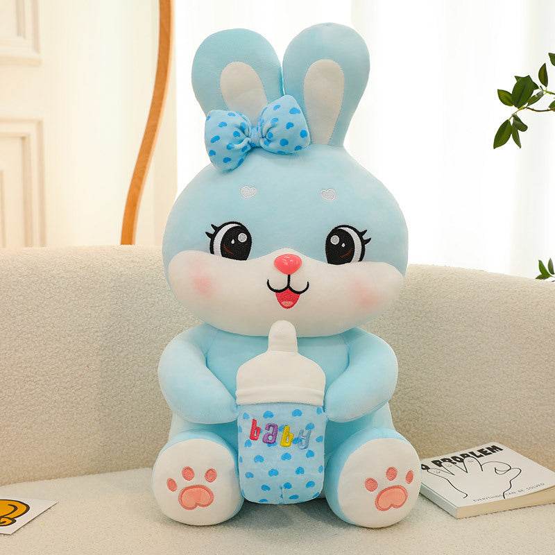 Poffy: Giant Cute Bunny Plush Toy - Soft Stuffed Animal for Kids, Girls & Boys - Perfect for Cuddling, Nursery Decor, and Gift Giving