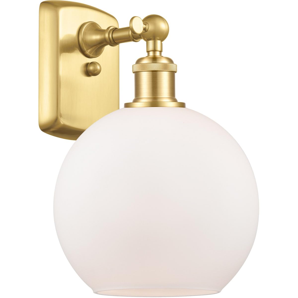 516-1W-SG-G121 LED Bare Bulb 1 Light Cord Set in Satin Gold Finish - Perfect for Pendant Lighting, DIY Lamps, and Home Decor