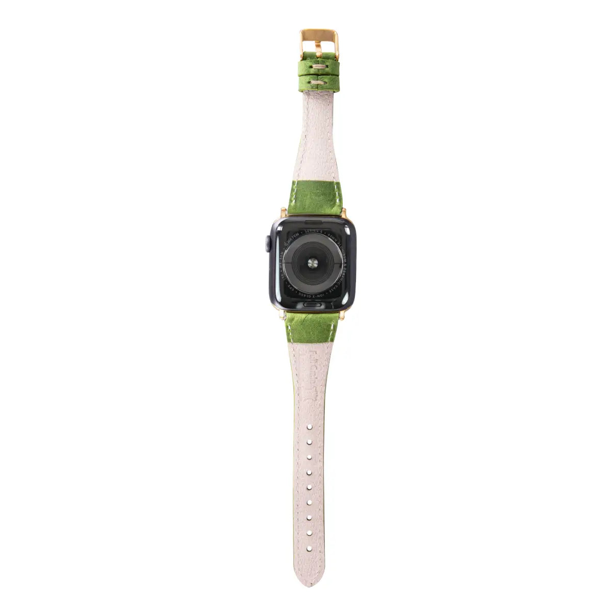 Premium Green Leather Slim Apple Watch Band - Stylish & Comfortable for Workouts, Office & Everyday Wear