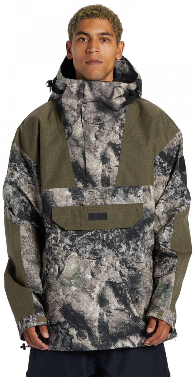 DC 43 Anorak Shell Jacket 2024 - Waterproof Windbreaker for Outdoor Adventures, Hiking & Camping Gear - Lightweight Raincoat for Men & Women