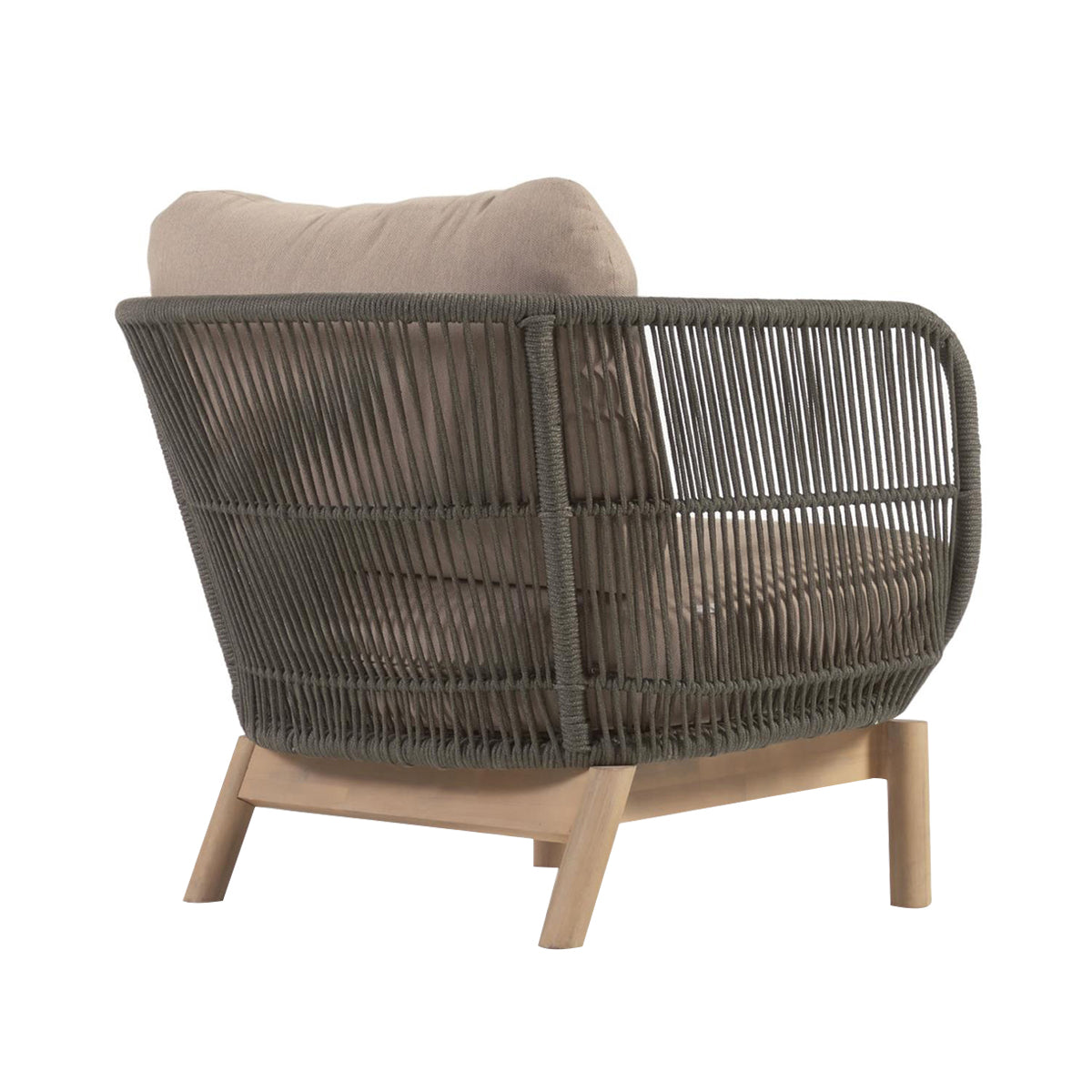 Catalina Armchair - Modern Accent Chair for Living Room, Bedroom & Office - Upholstered Lounge Chair with Wooden Legs - Perfect for Reading, Relaxing & Decorating Your Home