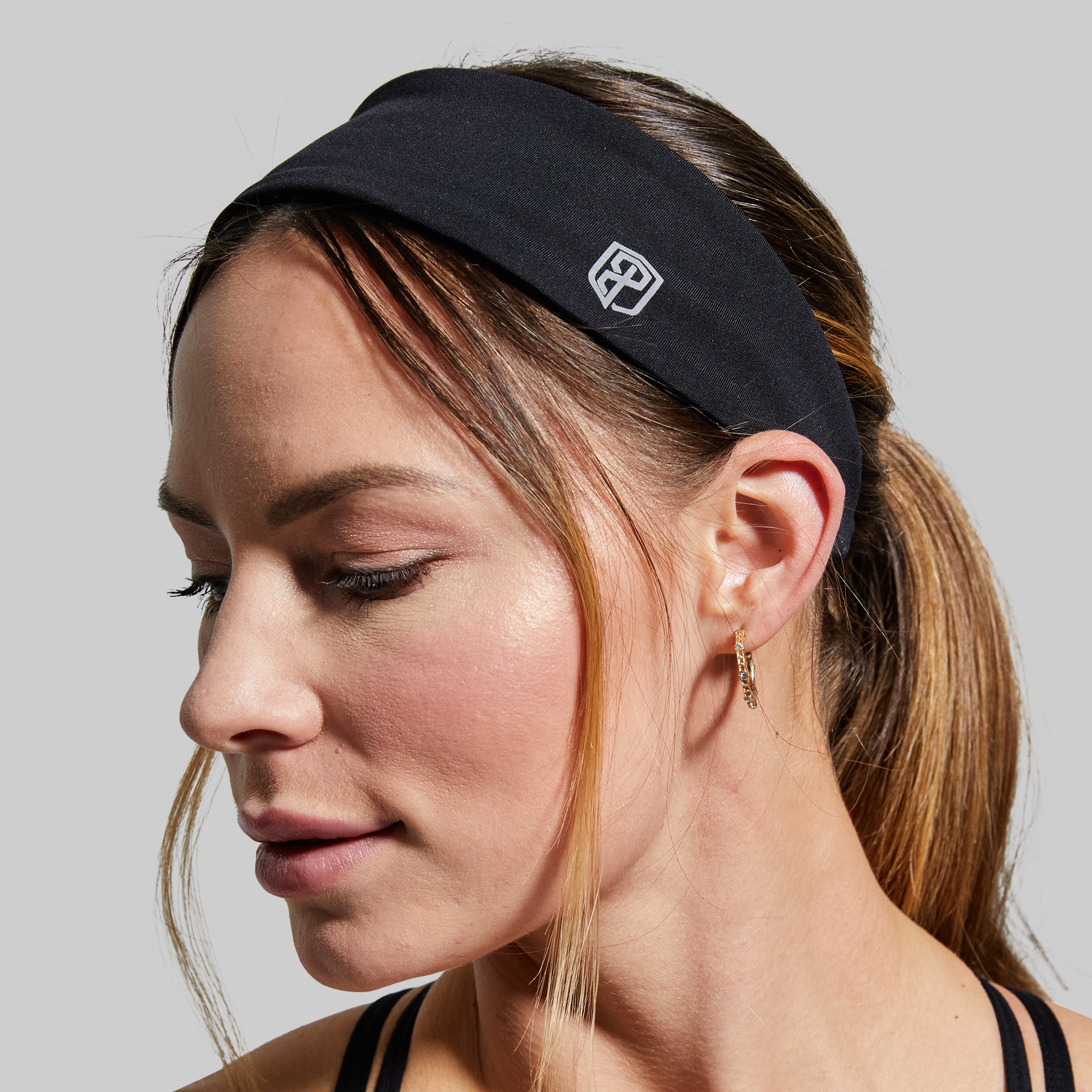 Premium Black Headband for Women & Men - Soft & Comfortable Hair Accessory for Sports, Work & Everyday Use