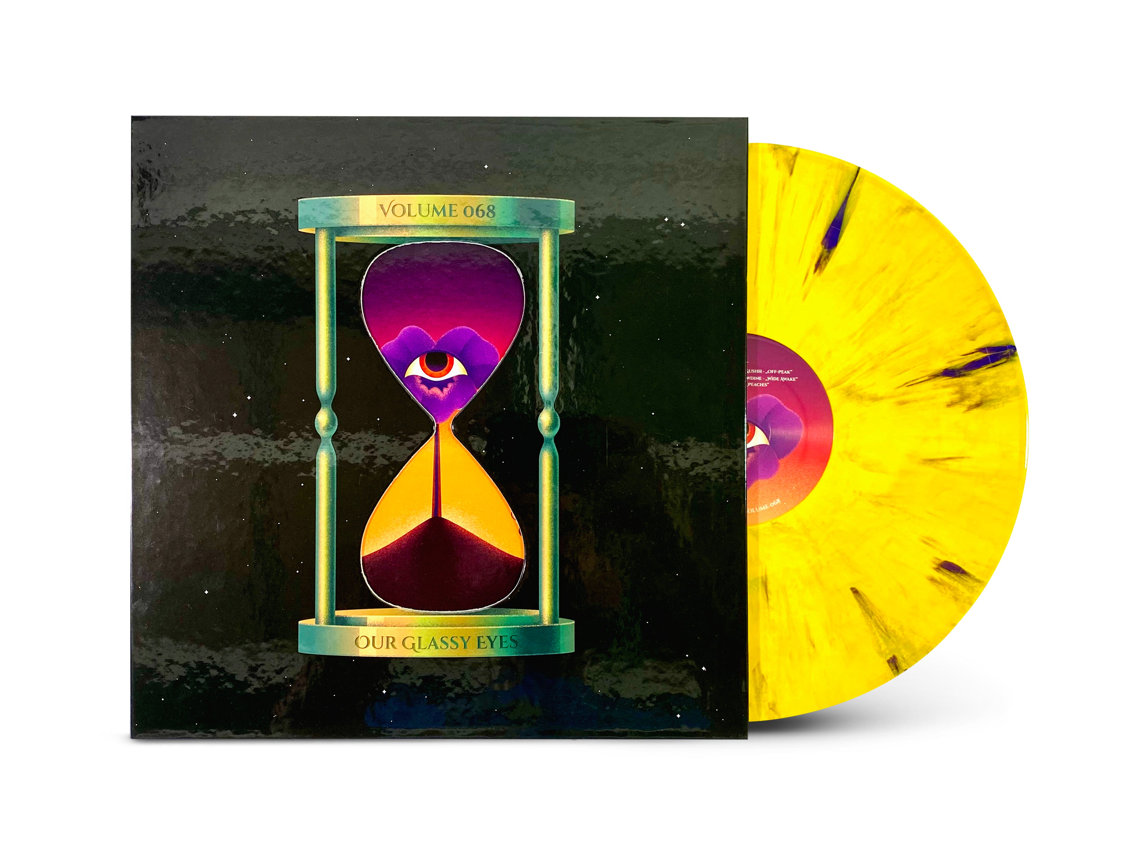Standard // Yellow marbled vinyl