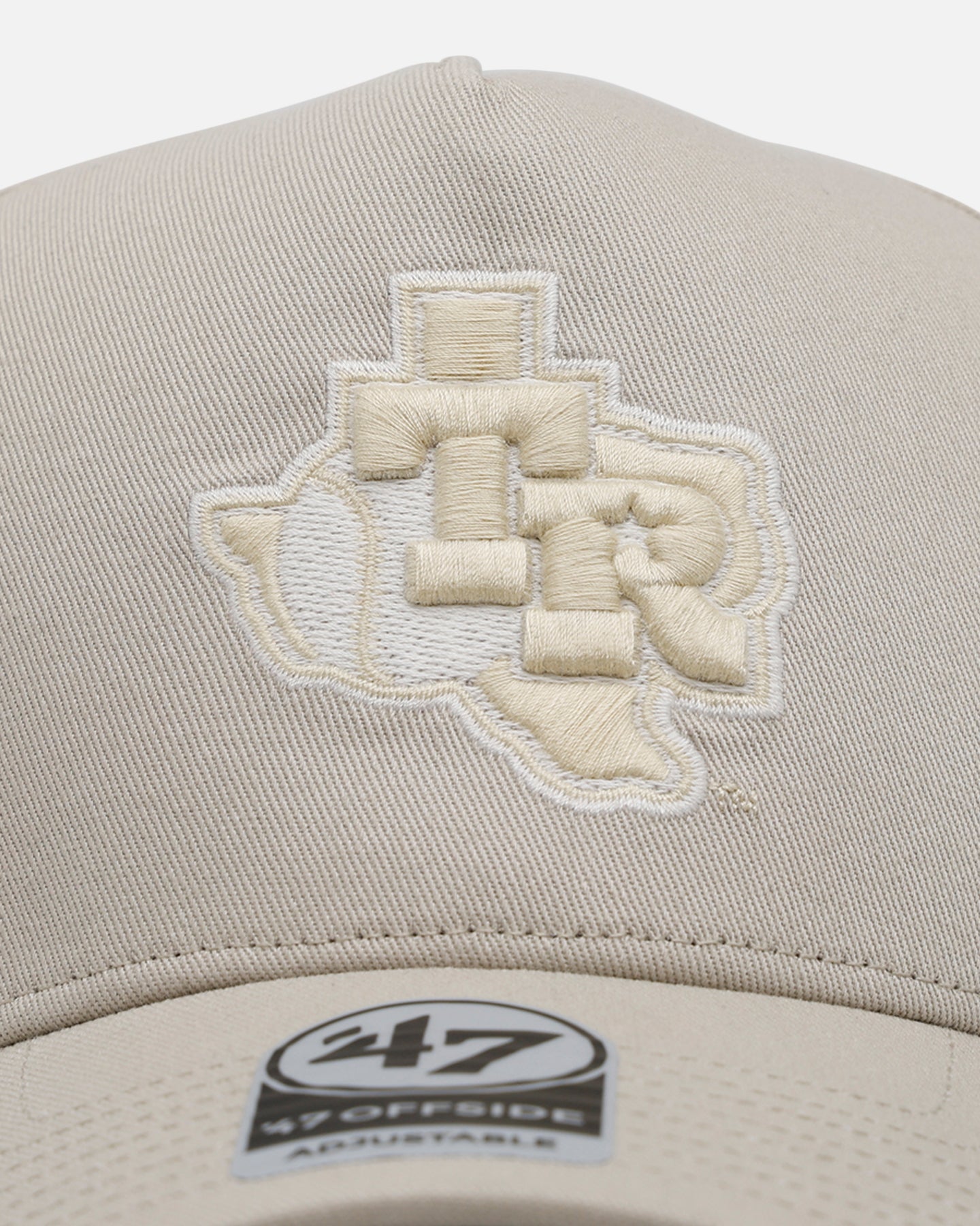 47 Brand Texas Rangers 'Contemporary Basics' Offside DT Snapback Tan Hat - Adjustable Baseball Cap for Men & Women - Perfect for Sports Fans, Outdoor Activities & Casual Wear