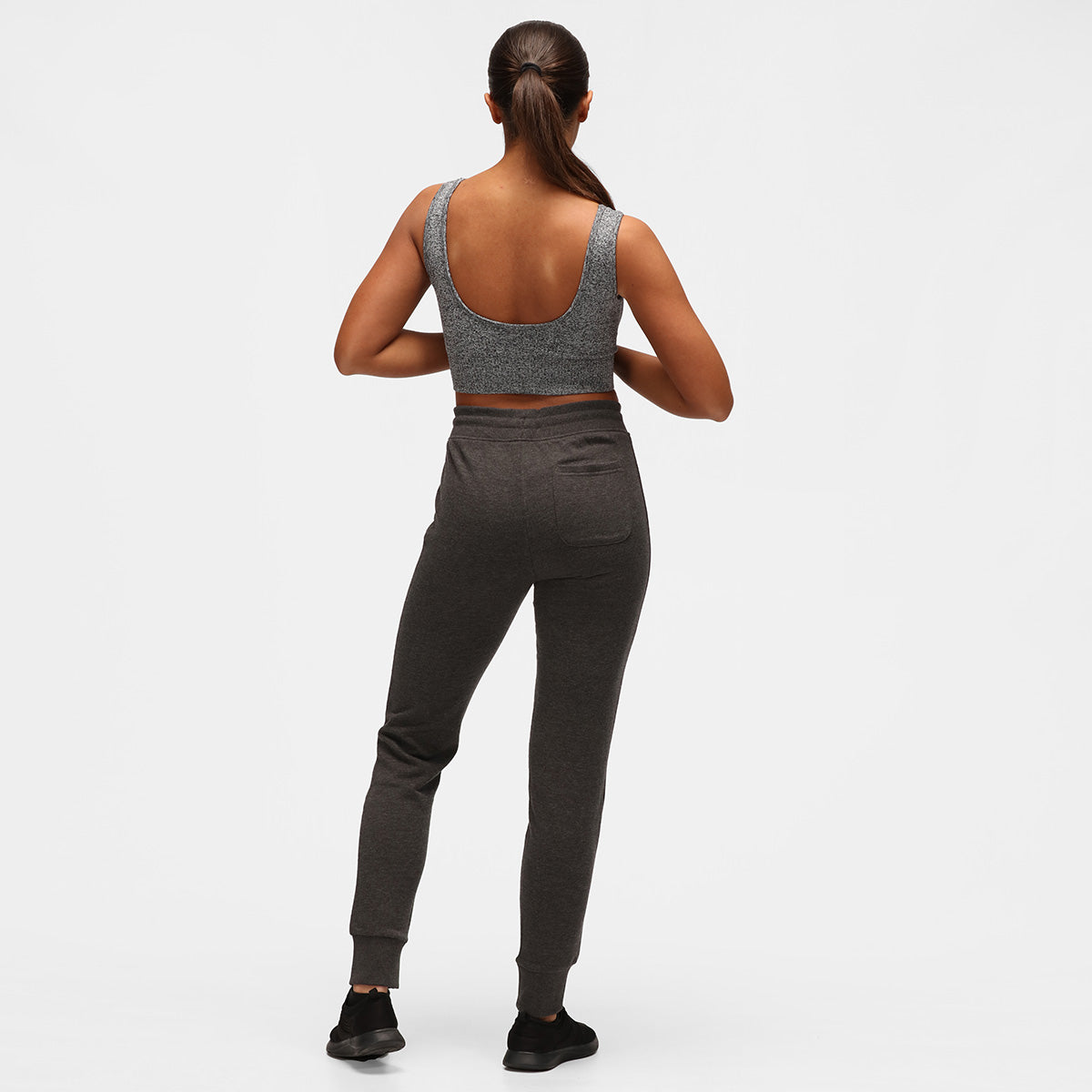 Premium Charcoal Athleisure Joggers for Men & Women - Comfortable Lounge Pants for Yoga, Running & Casual Wear