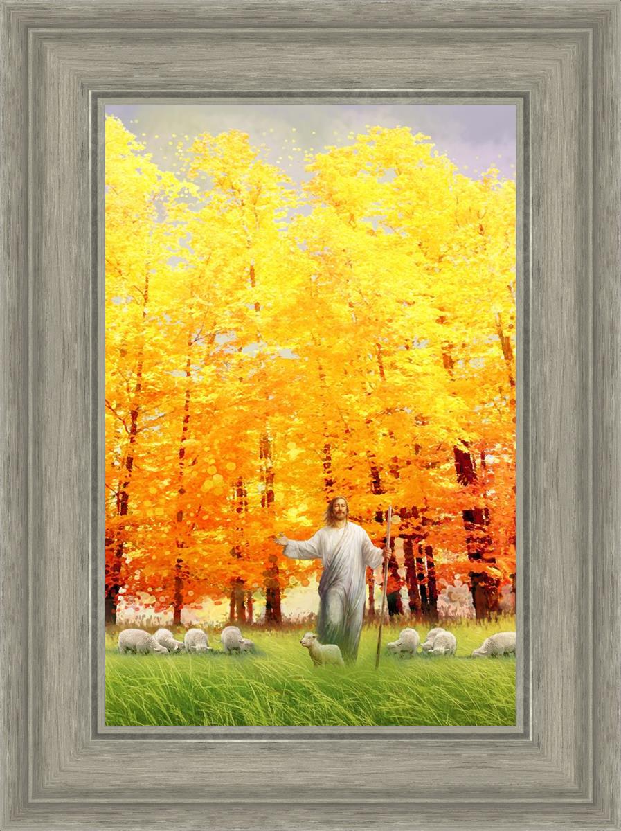 Autumn Breeze By Yongsung Kim - Premium Korean Wall Art Print for Home & Office Decor - Perfect for Living Room, Bedroom, and Gift Giving