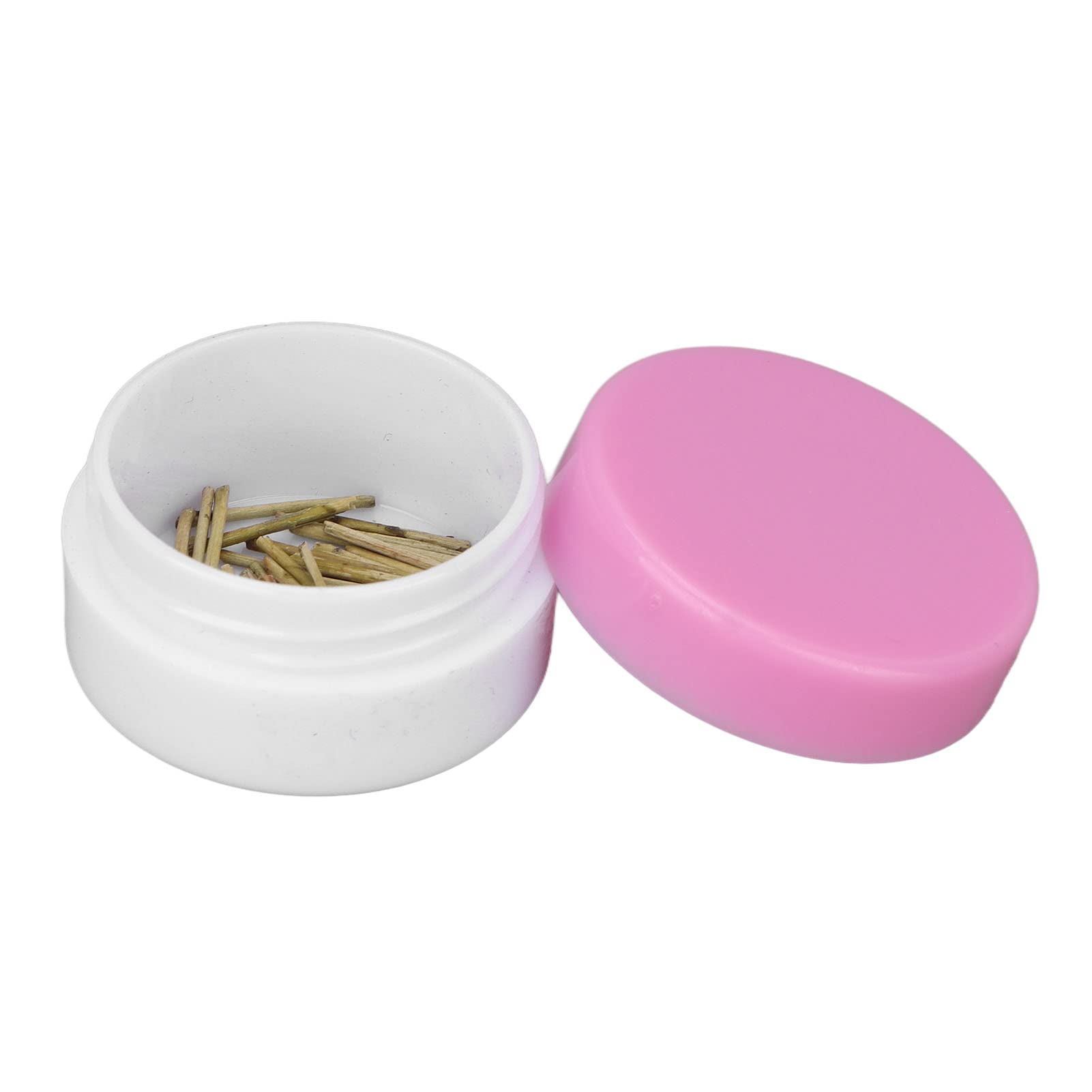 50pcs Tea Stem Stud Earrings - Natural Tea Rod Ear Hole Care Sticks for Women, Slim & Portable Ear Hole Expanders for Piercing Aftercare (Perfect for Daily Wear, Travel & Piercing Healing)