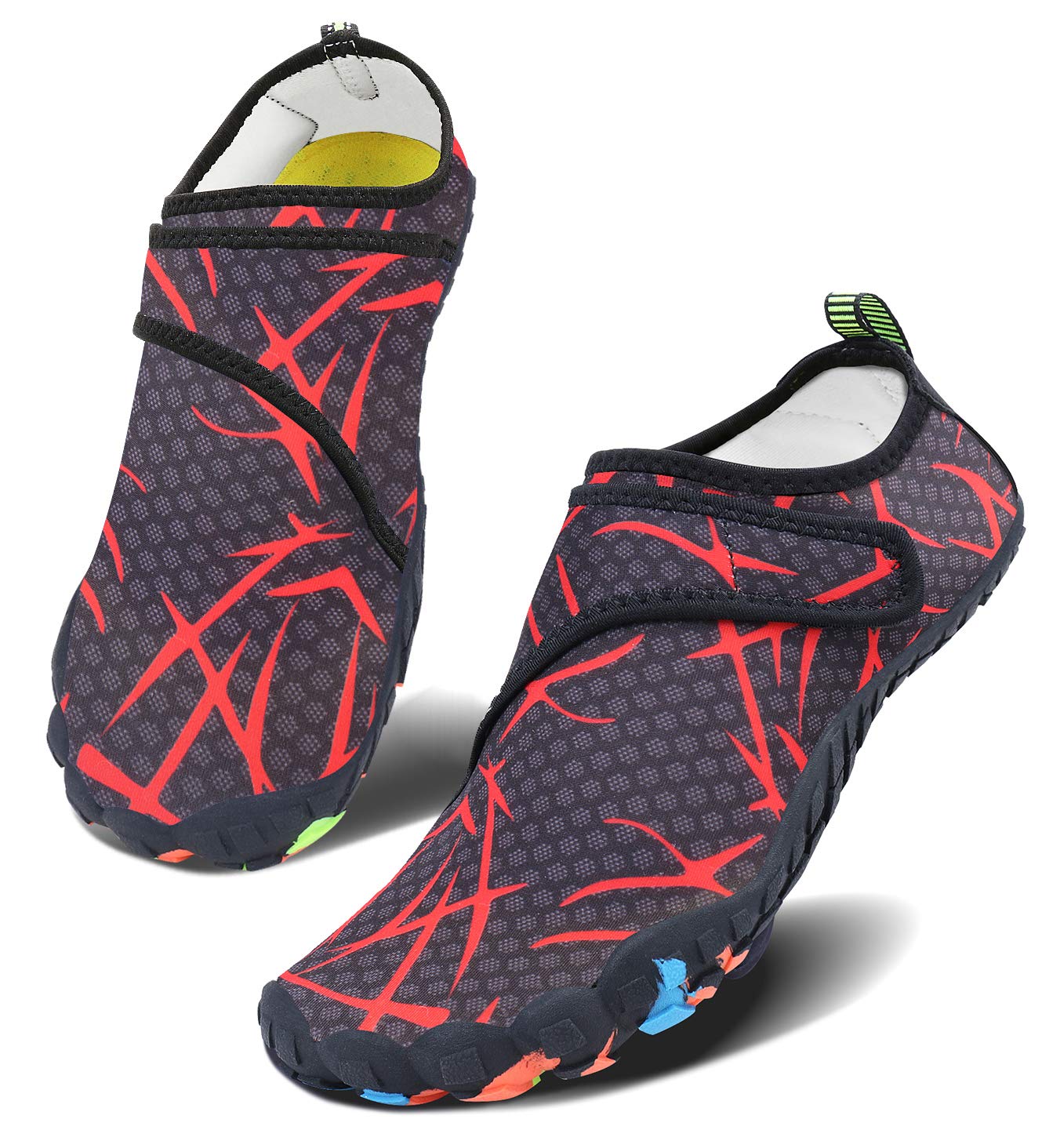 **Quick-Dry Water Shoes for Men & Women - Slip-On Aqua Swim Shoes for Pool, Beach, Surf, Walking & Water Park | Lightweight & Comfortable for Water Sports & Outdoor Activities**