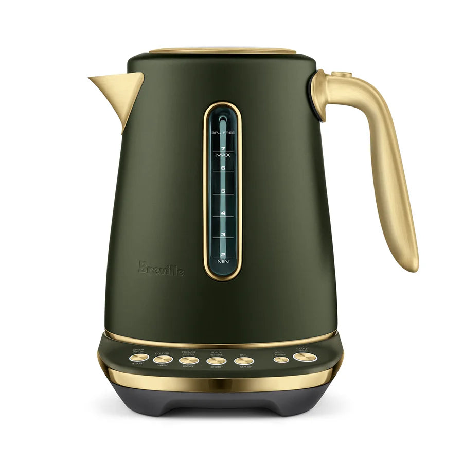 Breville Smart Kettle Luxe Brass Collection - 1.8L Fast Boiling Electric Kettle with Temperature Control for Coffee, Tea & Cooking