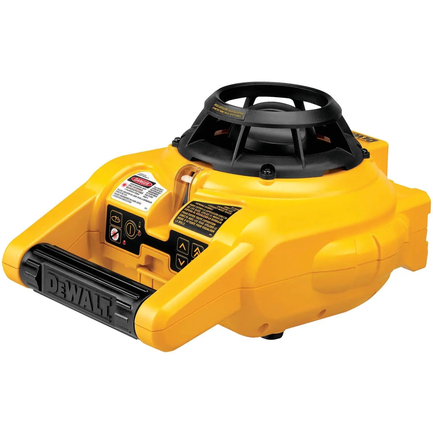 DEWALT DW074KD Self-Leveling Rotary Laser Kit with Laser Detector - Perfect for Construction, Landscaping & Indoor Leveling Projects