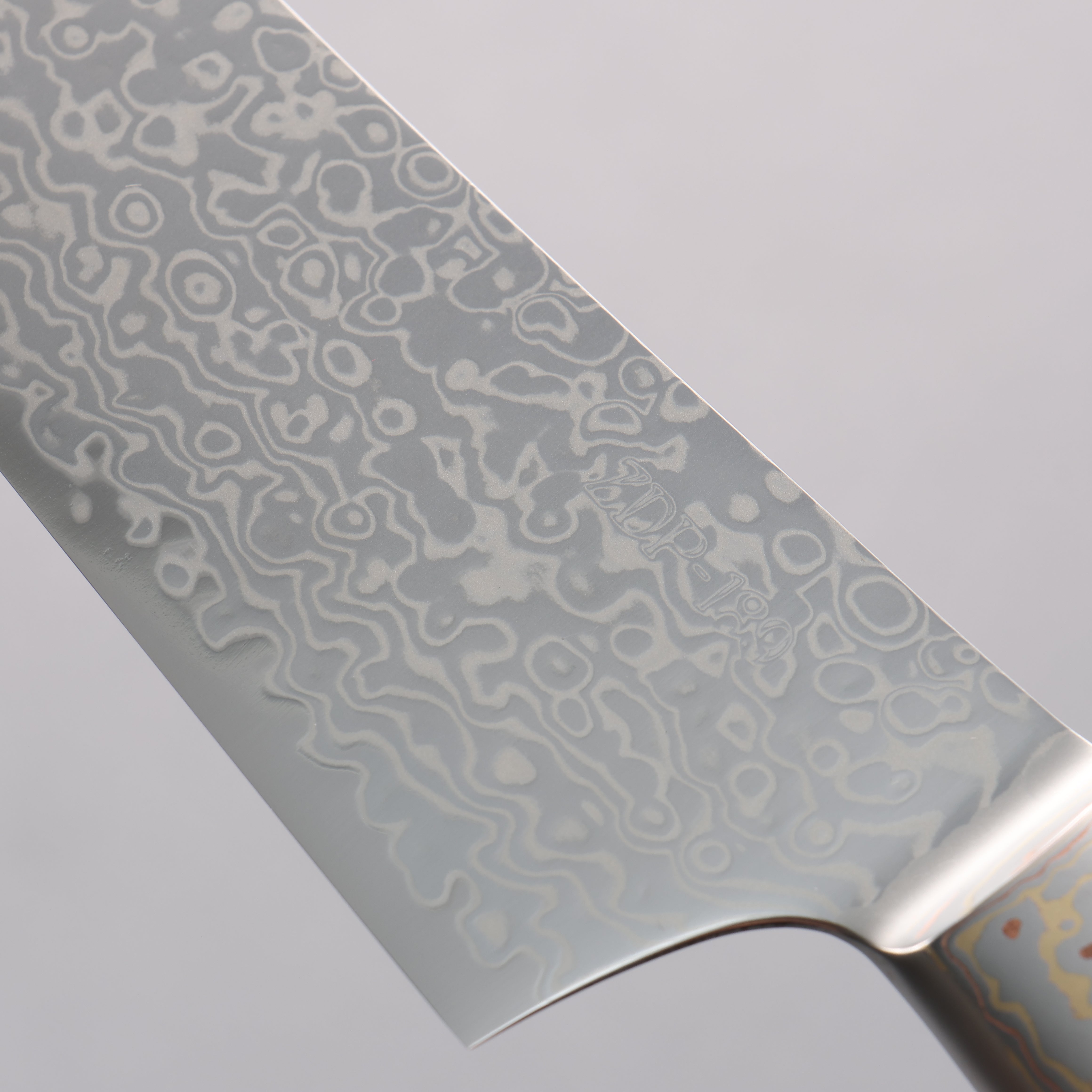 Premium ZDP-189 Damascus Kiritsuke Gyuto Knife 210mm - Japanese Chef Knife with Corian & Turquoise Inlay Handle - Perfect for Sushi, Sashimi & Precision Vegetable Cutting