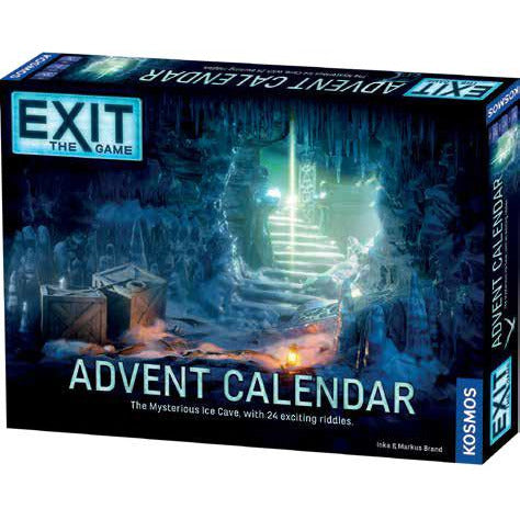 Exit: The Game Advent Calendar - The Mysterious Ice Cave | Escape Room Puzzle Game for Adults & Teens | Perfect for Holiday Parties & Family Game Nights