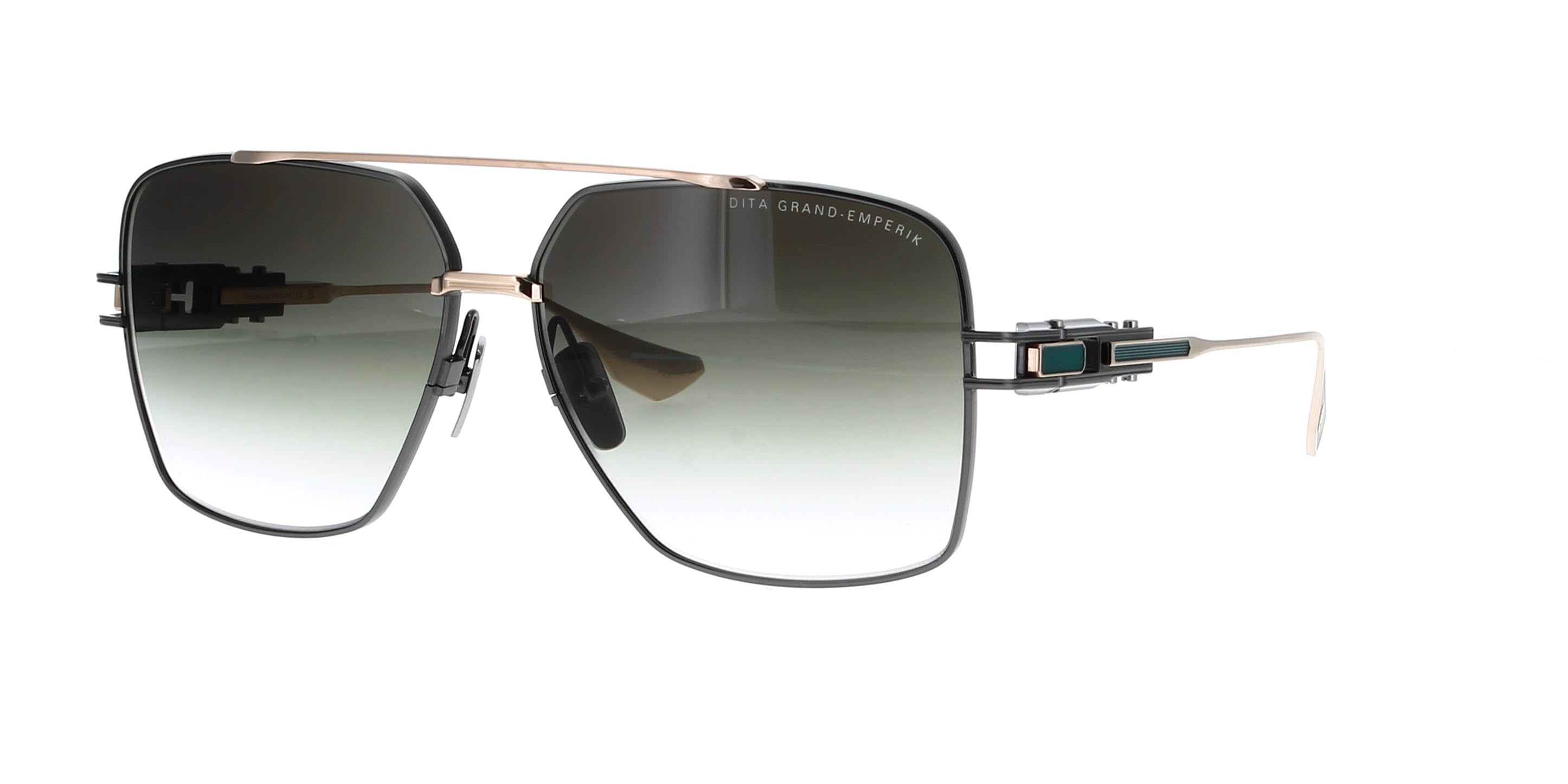 Black Rhodium-Brushed White/Dark G-15 Gradient