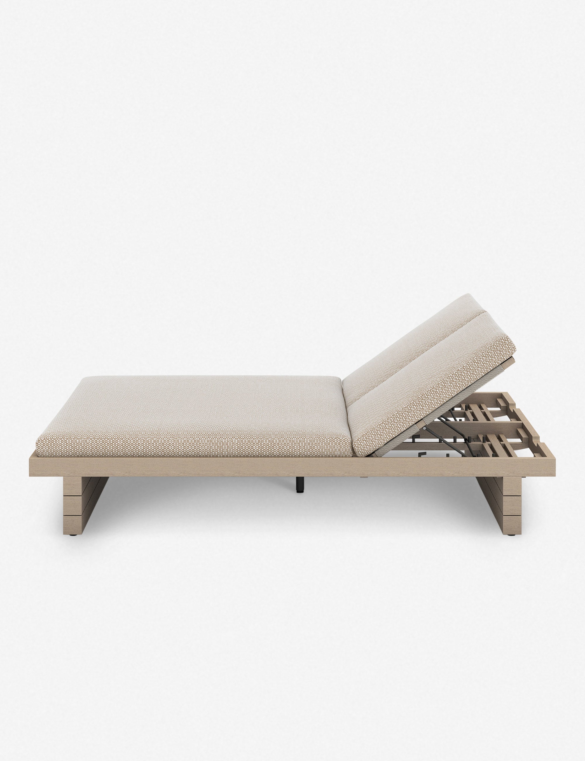 Coren Indoor Outdoor Double Chaise Lounge - Waterproof & Weather-Resistant for Patio, Poolside, or Living Room Relaxation
