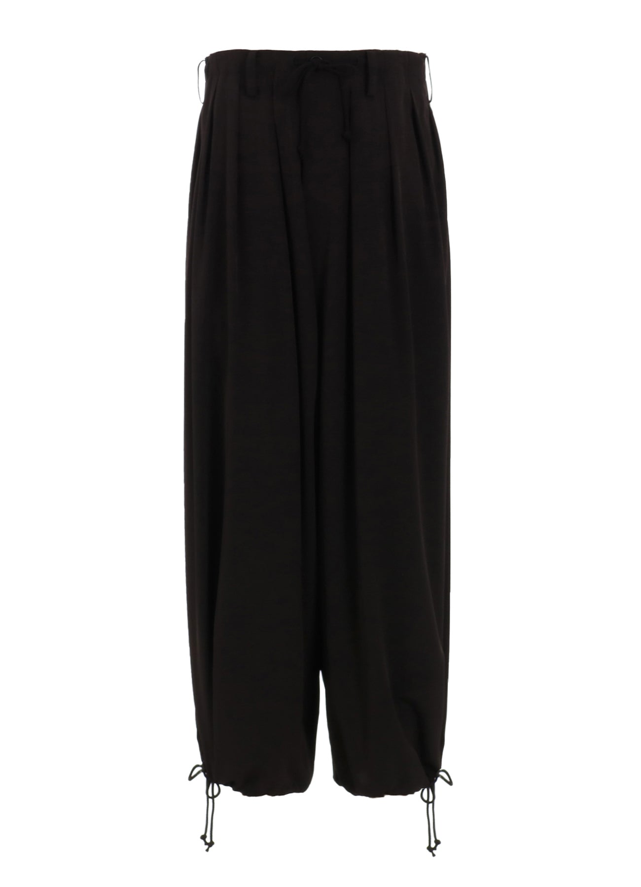 Crepe de Chine Balloon Pants for Women - Comfortable Wide Leg Palazzo Pants for Casual Wear, Office, and Travel