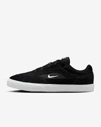 Nike SB Malor Skateboarding Shoes - Black/White Colorway | Durable & Comfortable for Street Skating & Casual Wear