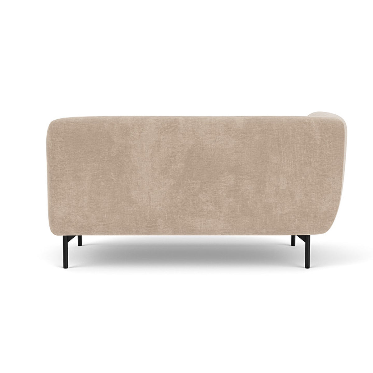 Alfred Fabric Left 2 Seater Modular Sofa - Modern L-Shaped Sectional Couch for Living Room, Lounge & Small Spaces - Comfortable & Stylish Home Furniture
