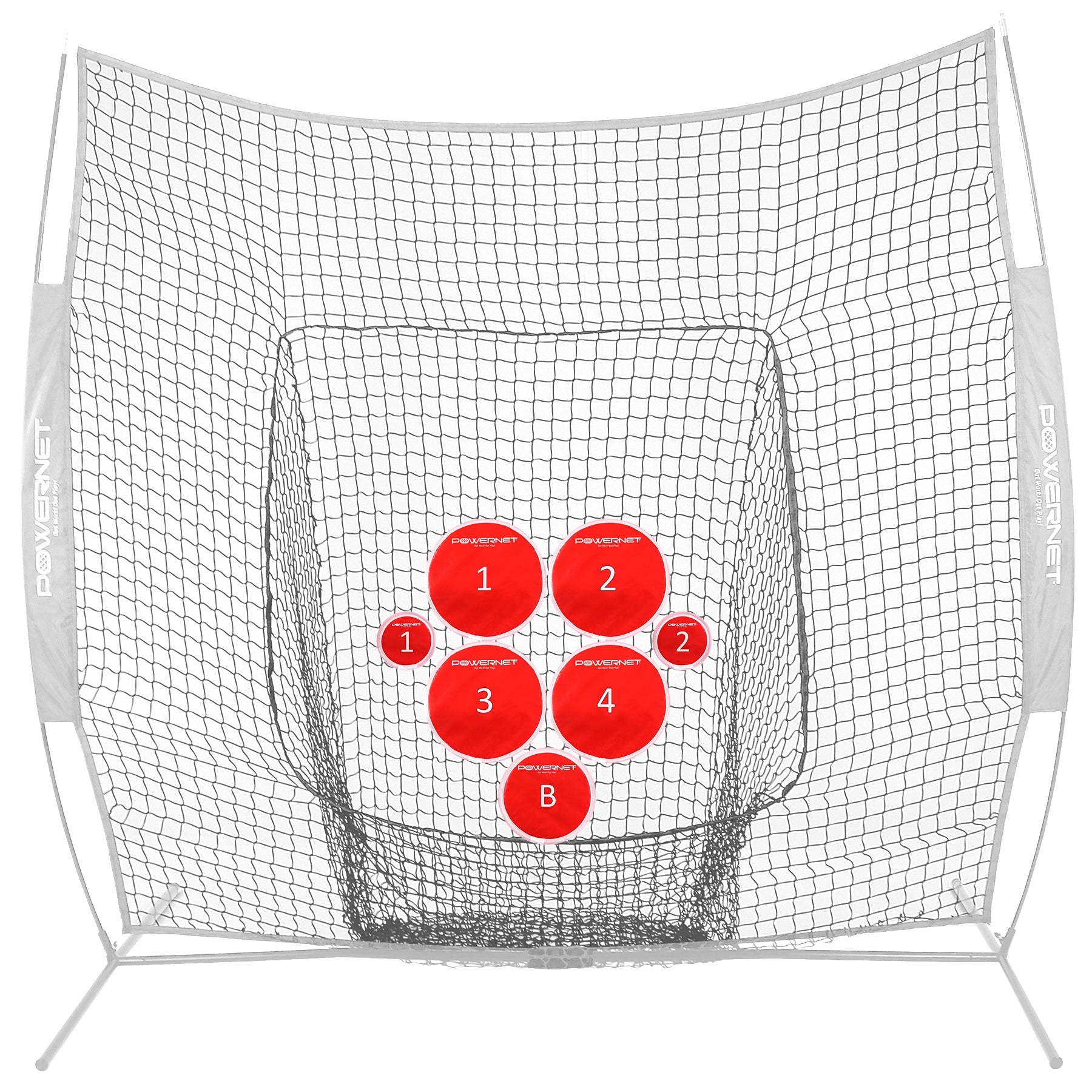 PowerNet German Marquez Pitch Perfect Targets - Baseball Pitching Training Aid for Accuracy & Control - Perfect for Home, Backyard & Team Practice Sessions
