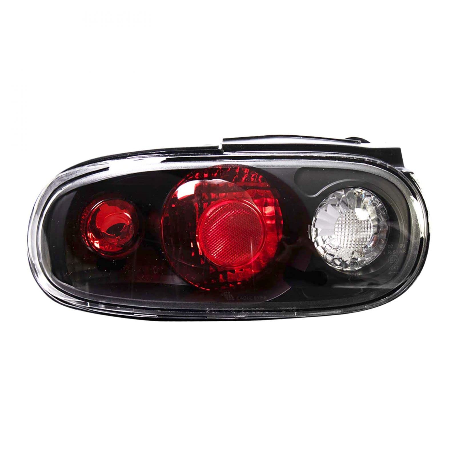 1990-1997 Mazda Miata Rear Tail Lights Set - MA2800104 & MA2801104 Replacement Parts - Perfect for Night Driving & Car Restoration Projects