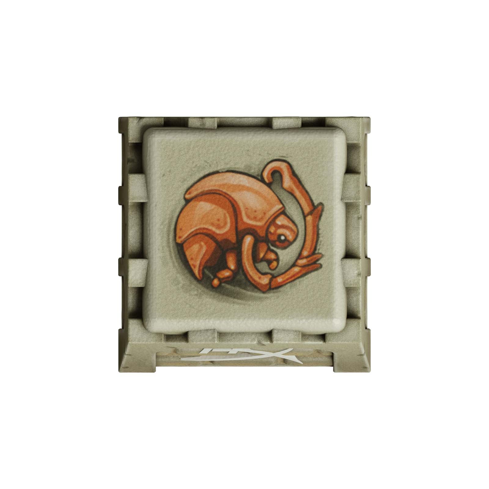 HX3D Guild Wars 2 Themed Mechanical Keyboard Keycap - Roller Beetle Design for Gaming Enthusiasts | Perfect for PC Gaming Setups and Collector Displays