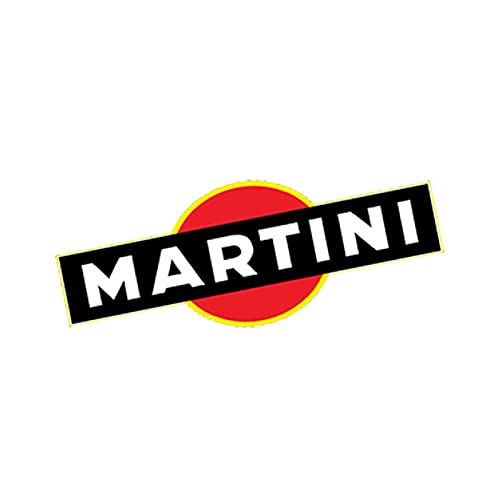 Funny Martini Car Stickers - PVC Decals for Cars, Motorcycles & Racing - 30cm Sports Logo Vinyl Decals - Perfect for Rally Events, Auto Shows & Personalizing Your Vehicle