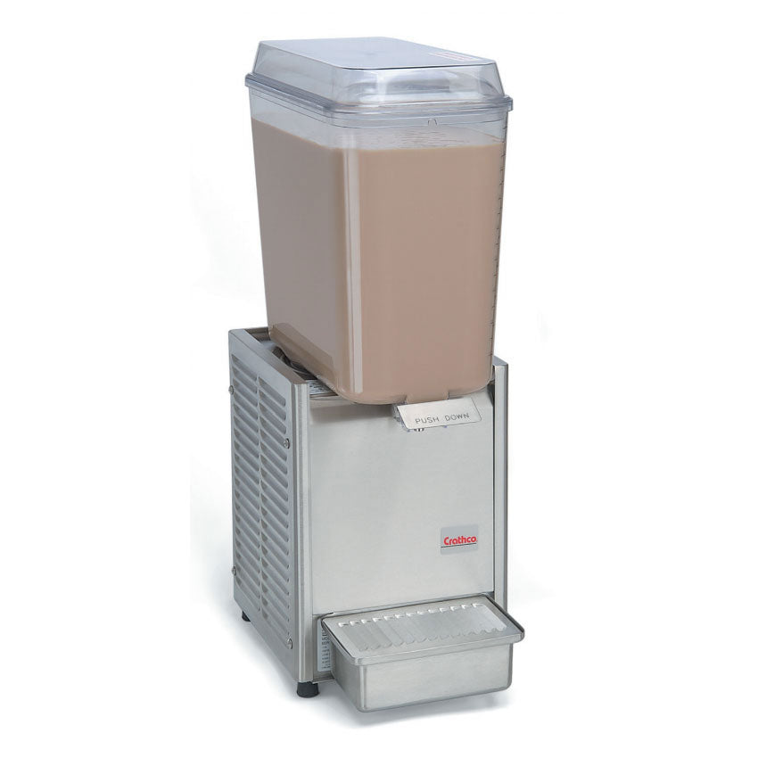 Crathco D15 3 Classic Bubbler Premix Cold Beverage Dispenser - 5 Gallon Commercial Drink Dispenser for Soda, Iced Tea & Lemonade | Perfect for Restaurants, Cafes & Catering Events