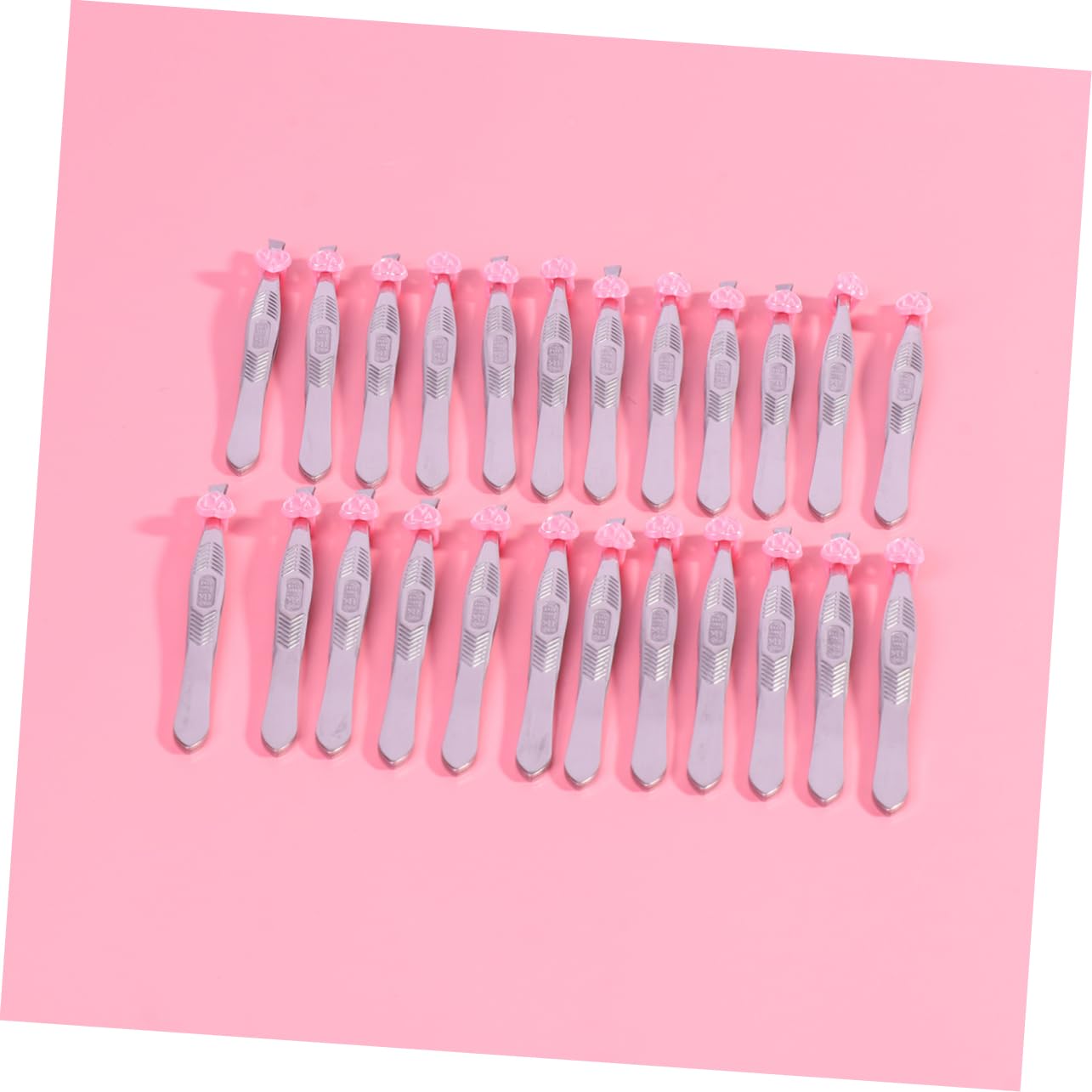 Premium Hemoton Slant Tip Tweezers for Women - Professional Eyebrow & Facial Hair Removal Tool - Perfect for Salon, Travel, and Home Grooming