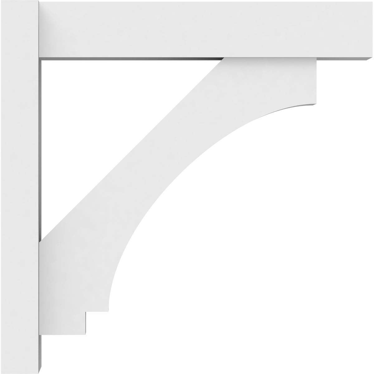 Ekena Millwork Imperial Architectural Grade PVC Outlooker with Block Ends - 5