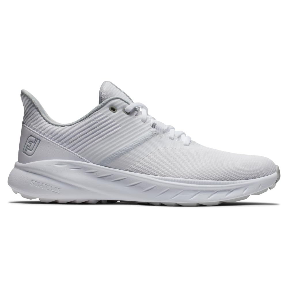 FootJoy Men's Fj Flex Golf Shoes - Comfortable & Waterproof Spiked Golf Shoes for Men - Perfect for Walking the Course, Driving Range & Outdoor Golfing