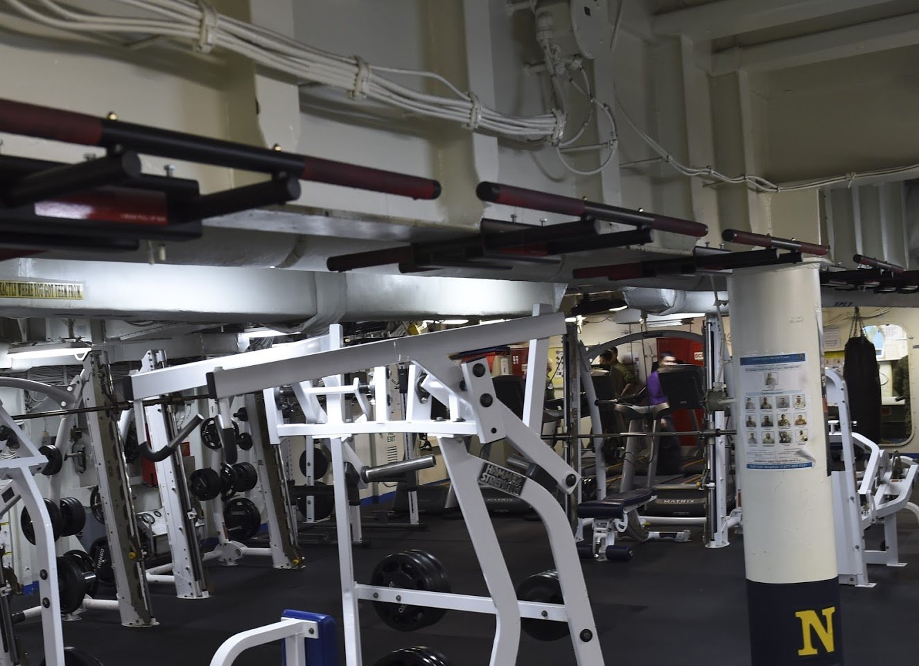 **600 LBS Weight Limit I-Beam Pull Up Bar - Heavy Duty Straight Long Bar with Grip Tape - Made in USA - Perfect for Home Gym, CrossFit & Strength Training**